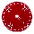 thumbnail image 2 of 1 pc Round Acrylic Decorative Party Supplies Xmas Tree Bottom Cover for Hotel, 2 of 6