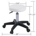 thumbnail image 7 of Pouseayar Massage Salon Tattoo Chair with Two Trays, Multi-Purpose 3-Section Facial Bed Table, White, 7 of 7