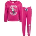 thumbnail image 3 of Marvel Spider-Man Spider-Gwen Ghost Spider Little Girls Fleece Sweatshirt and Pants Set Little Kid to Big Kid, 3 of 5