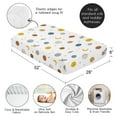 thumbnail image 4 of Sweet Jojo Designs Space Galaxy Boy Fitted Crib Sheet, 4 of 6