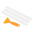 thumbnail image 1 of Unique Bargains 7.9 x 0.8 Inch Anti Slip Grip Tape Non-Slip Traction Strips Square with Scraper, Clear 12 Pack, 1 of 5