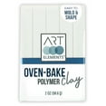 thumbnail image 3 of (2 pack) ArtSkills - Art Elements Oven Bake Polymer Clay, 2oz, White, 3 of 11