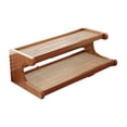thumbnail image 3 of Estante de almacenamiento de tazas de café estante decorativo de decoración del hogar para encimera para la mesa de comedor de la mesa del gabinete de 2 nivel 50 cm, 3 of 8