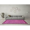 thumbnail image 3 of Ahgly Company Indoor Rectangle Abstract Pink Modern Area Rugs, 8' x 10', 3 of 4