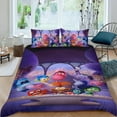 thumbnail image 2 of Inside Out-themed Bed Sheet Set Three Piece Set Comfortable And Skin Friendly Unique Design Home Decor Gifts For Family Friends fans36x75Inches（90cm*190cm）, 2 of 6