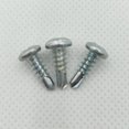 thumbnail image 3 of de pestillo de puerta con 3 tornillos Durable 8 "6061 Placa de reparación de puerta de aluminio de grado aeronáutico Soledad Refuerzo del pestillo de la puerta, 3 of 6