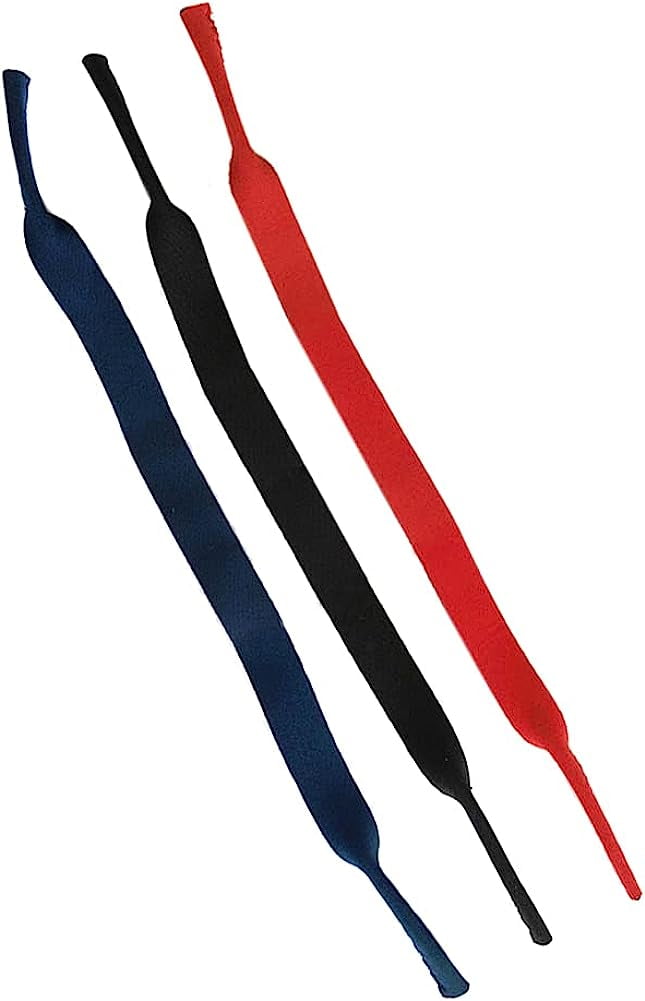 3pcs Elastic Stretchy Floating Glasses Strap Sports Sunglasses Stra