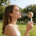 thumbnail image 1 of Portable Handheld Fan Rechargeable For Summer For Outdoor Bedroom Desk, 1 of 5