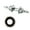 With 16T Flywheel, variant on Wofarmy Rear Hub for Fixed Bike Rear Hub Single Speed Hub 16T Single Speed 36 Hole Hub Suitable for Most Bikes Bike Repair No 16T Flywheel