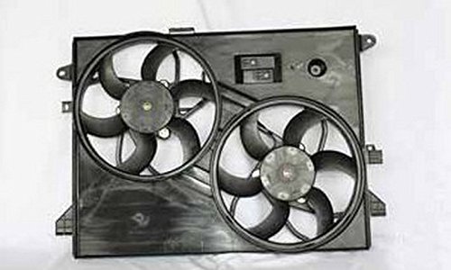 Dual Radiator & Condenser Cooling Fan Assembly for 12-18 Jeep Wrangler 3.6L