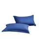 thumbnail image 5 of Nvzi 4 fundas de almohada de color liso de 40 cm. Clásicas y atemporales, fundas de almohada sencillas de color puro que combinan con cualquier cama. 48 x 74 cm (gris plateado)., 5 of 5