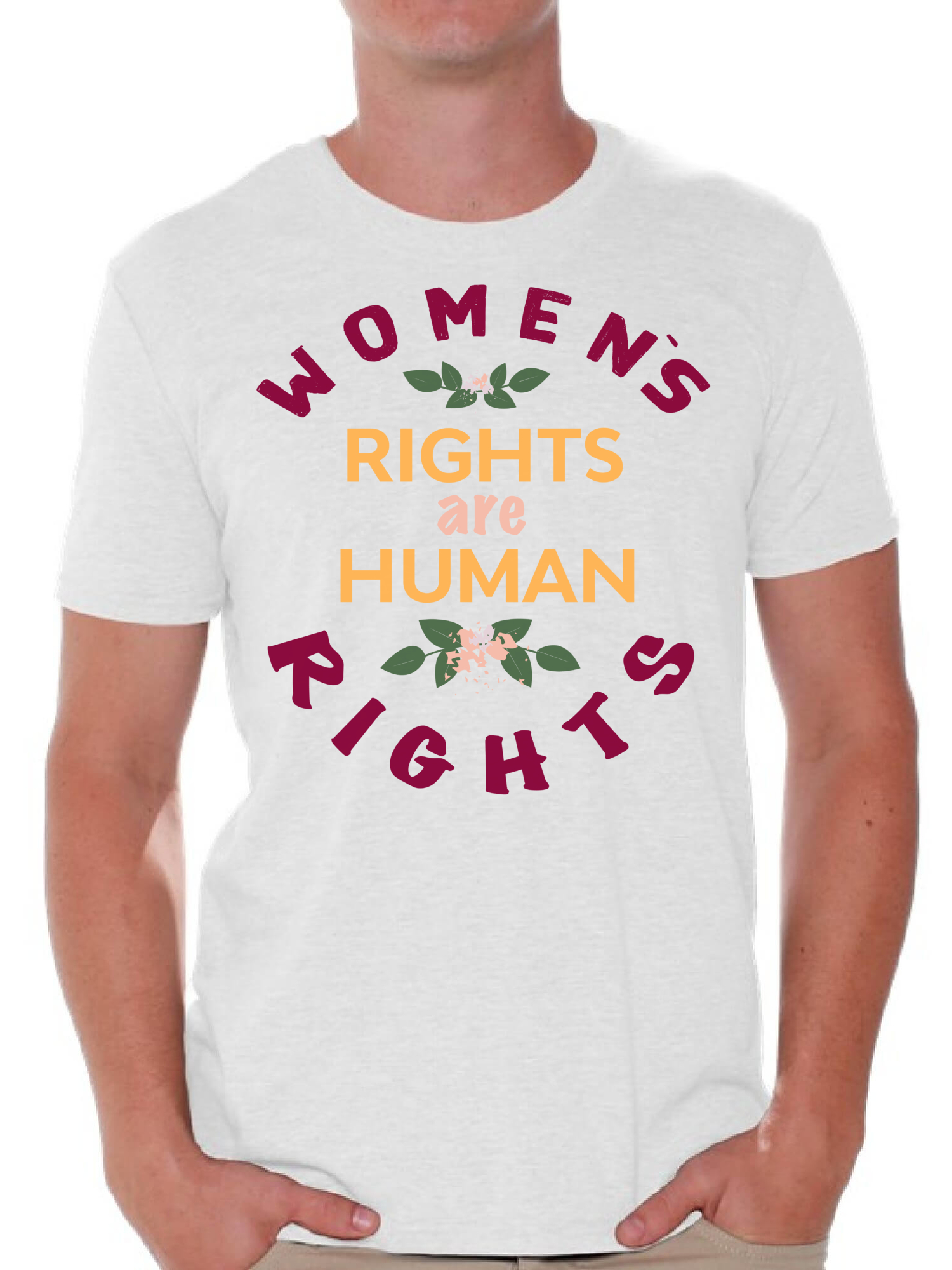 Awkward Styles Women's Rights are Human Rights T-Shirt Feminist T Shirts for Men Feminism Protest Tee Walmart.com