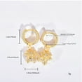 thumbnail image 7 of European and American hip-hop ghost hip-hop full of diamonds for men and women fashion earrings earrings earrings personality stud earrings for men and women trends, 7 of 7
