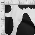 thumbnail image 1 of oneOone Viscose Chiffon Black Fabric Animal Skin Dress Material Fabric Print Fabric By The Yard 42 Inch Wide-N8A, 1 of 4