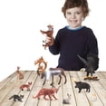 thumbnail image 4 of MesaSeCA Simulated Tiger Wild Boar Eagle Fox Deer Forest Animal Model Set, 4 of 5