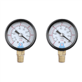 thumbnail image 1 of 2X Male Threaded Pneumatic Air Vacuum Pressure Gauge 30/0Hg, 1 of 6