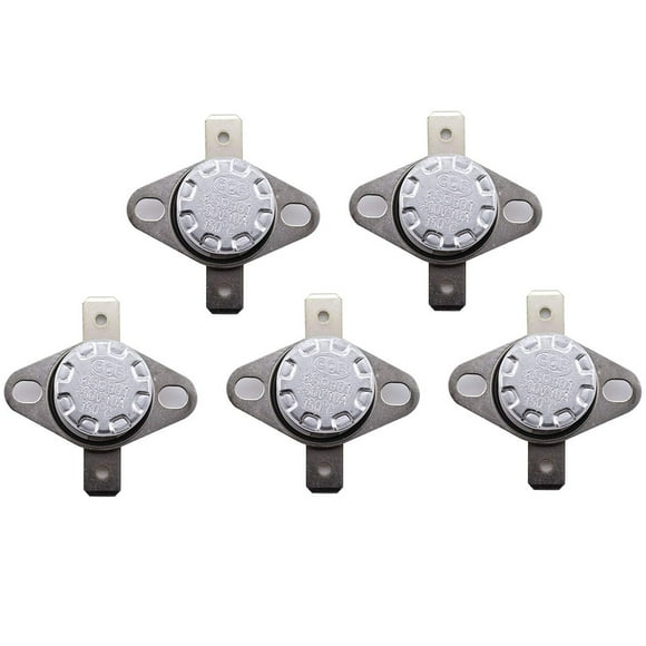 5 Pcs KSD301 Thermal Control Switch 250V 10A Normally Closed NC Thermostat Temperature Switch 150C NC