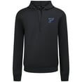 thumbnail image 2 of Men's Levelwear Black St. Louis Blues Technic Quarter-Zip Pullover Hoodie, 2 of 3