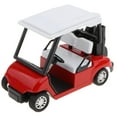 thumbnail image 2 of Modelo de Carrito de Golf Perfecl Juguete a Escala 1:20 Rojo, 2 of 8