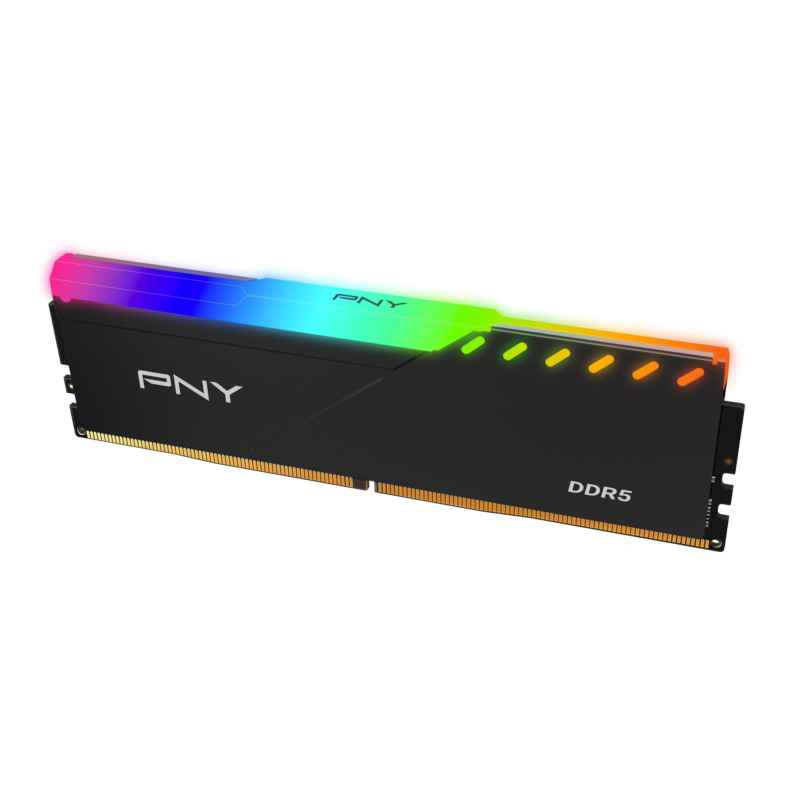 PNY Epic-X RGB™ 32GB (2x16GB) DDR5 6000MHz CL36 1.35V (XMP 3.0/EXPO Compatible) - Desktop Memory Kit