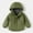 Army Green, variant on NAISIBABY Boys Fleece Jacket（2-12T), Hooded Fashion Casual Zipper with Pockets Winter Thermal Quilted Coat Dark Blue 7T