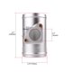 thumbnail image 3 of Base del medidor de flujo de aire de brida del Sensor de accesorios de readaptación de entrada de aire del coche para Toyota Mazda-2,5 pulgadas (63 cm) dontodent Kuyhfg Sin marca, 3 of 5