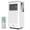White, variant on Aprafie 8000 BTU Portable Air Conditioner, 4-in-1 Stand up AC Unit with Remote Control, LED Display for Rooms Cools up to 350 Sq.ft, 115V, White