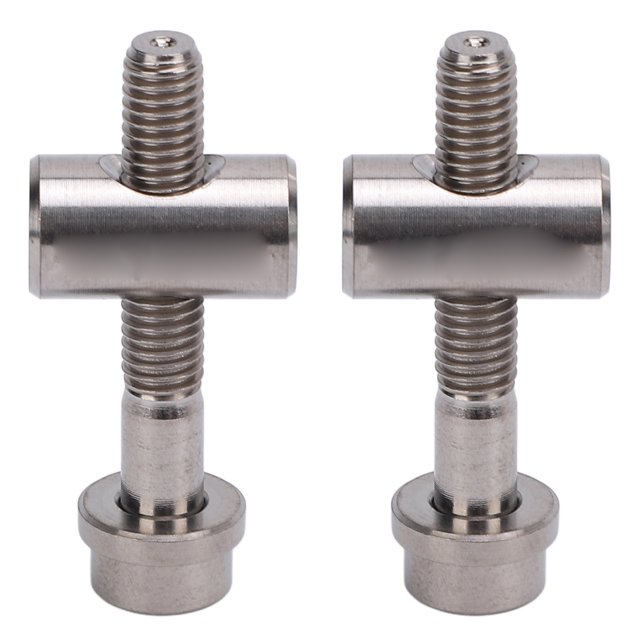 2PCS Bikes Seatpost Fixed Screw, M5x30mm Ti Alloy Bikes Seatpost Clamp Fixed Bolts Replacement for Cycling