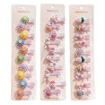 thumbnail image 1 of Juego de Pinzas para el Cabello Jadeshay 30 Horquillas para Niña con Flores, 1 of 7