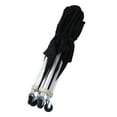 thumbnail image 4 of Wheeled Ball Cart, Foldable Aluminum Alloy  Ball Storage Cart Black Stability  For Football, 4 of 8