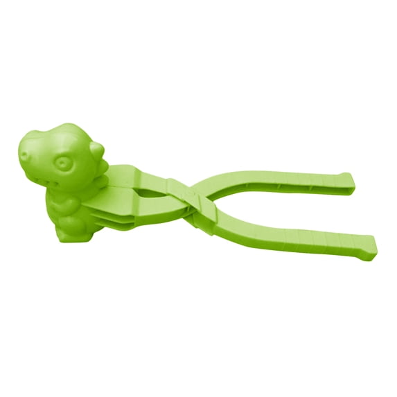 Snowball Maker Toys Dinosaur Snowball Maker Clip with Long Handle Outdoor Sports Snow Sand Mold