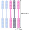 thumbnail image 2 of Paquete de 5 ganchos para máscaras, ganchos para orejas de silicona, ganchos para orejas, almohadillas para orejas, protector bucal, protección auditiva, protección facial (al azar) oso de fresa Hogar, 2 of 5