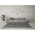 thumbnail image 3 of Ahgly Company Indoor Round Oriental Gray Traditional Area Rugs, 4' Round, 3 of 4