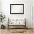 thumbnail image 3 of Amanti Art Custom Framed Wall and Bathroom Mirror (35.75 x 49.75 in.), Grand Black Frame, 3 of 7