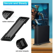 Vertical Stand for PS-4 Pro, Built-in Cooling Vents and Non-Slip Feet Steady Base Mount for PS-4 Pro