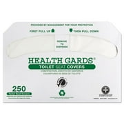 Procter & Gamble GREEN1000 Health Gards Recycled Toilet Seat Covers, White, 250 pk, 4 Pk ct by Procter & Gamble
