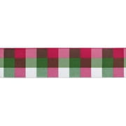 Multi-Spring Plaid Wire Edge, Tri-Color