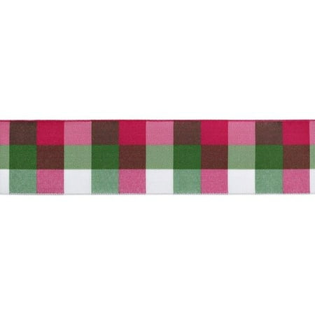 Multi-Spring Plaid Wire Edge, Tri-Color
