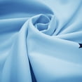 thumbnail image 5 of Lapalife Blackout Star Curtains for Kids Room, Hollow Cut Out Star Grommet Windows Curtains for Nursery, 1 Panel, Sky Blue, 52''x 84'', 5 of 6