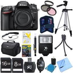 Nikon D7200/D7500 DSLR Camera with 16GB & 8GB Memory Card Package