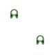 thumbnail image 4 of Soidarity Equipo de tiro con D Loop Compuesto de Liberación de Empuñadura de metal Suministros para exteriores Ayuda de liberación Verde 2piezas Soidarity CBP197887, 4 of 6
