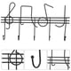 thumbnail image 2 of Gancho decorativo con forma de nota musical para pantalones, llavero, colgador de pared, 2 of 7