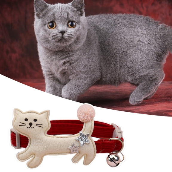 harmtty Fashion Pet Collar Eye-catching for Party Perfect Gifts