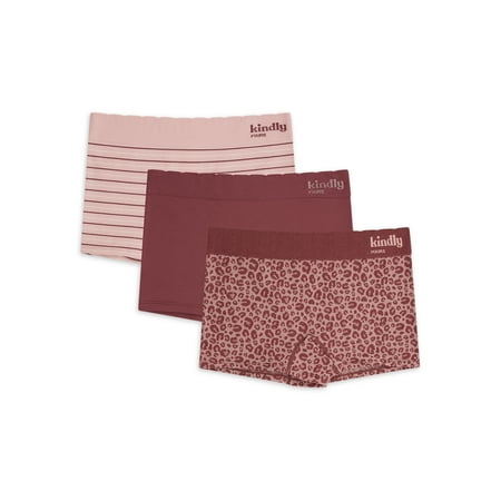 

Kindly Yours Women s Sustainable Seamless Boyshort Underwear 3-Pack