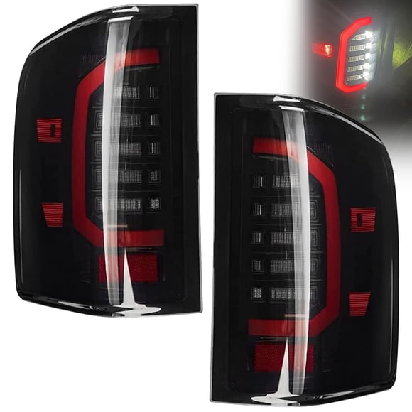 Luces Traseras LED WonVon Compatibles con Chevy Silverado