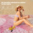 thumbnail image 3 of Manta de playa Famstar de gran tamaño, 198 x 206 cm, luz impermeable, 3 of 7