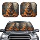 thumbnail image 2 of Fotbe Jungle Meditating Lion Juego de 2 Piezas de Parasoles para Parabrisas | Bloqueador Solar para Auto | Accesorios Plegables para Protección Solar Interior-Large, 2 of 6