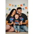 thumbnail image 2 of Paw Patrol Dad Patrol Matching Couple T-Shirts Mothers' Father's Day Outfits for Him and Her T-Shirt Large Black, 2 of 5