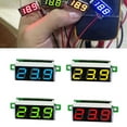 thumbnail image 2 of Nuboxa Voltage Display Meter 3Digital Mini Voltmeter Wires LED 030V Panel Tester, 2 of 9