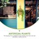 thumbnail image 3 of IDEANATEGRATE Artificial Colgante De Plástico Para Y Natural En Interiores, 3 of 6